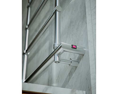 Полотенцесушитель электрический, хром, Margaroli Sole 5424705CRNB