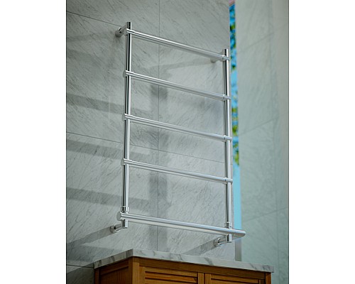 Полотенцесушитель электрический, хром, Margaroli Sole 5424705CRNB