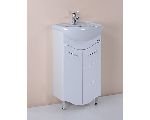 Тумба под раковину Onika Лайн 45 Белая