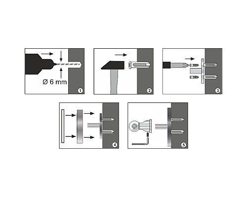 Двойной крючок WasserKRAFT Nau K-7723D Хром