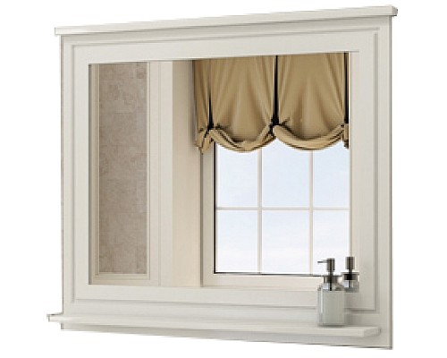 Зеркало Comforty Феррара 100 00004147993 Белый глянец