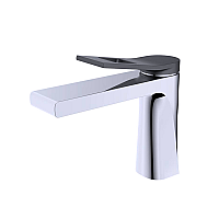 Смеситель на раковину Bronze de Luxe Element EL02CB хром/черный