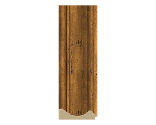 Зеркало Evoform Exclusive-G 124х99 BY 4376 с гравировкой в багетной раме - Травленая бронза 99 мм