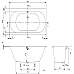 Квариловая ванна Villeroy&Boch Oberon 2.0 180x80 UBQ180OBR2DV-01