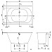 Квариловая ванна Villeroy&Boch Oberon 2.0 180x80 UBQ180OBR2DV-01