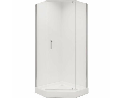 Душевой уголок Niagara Nova 100х100 NG-6634-08 профиль Хром стекло прозрачное