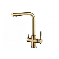 Смеситель для кухни ZORG Steel Hammer SH 552 BRONZE