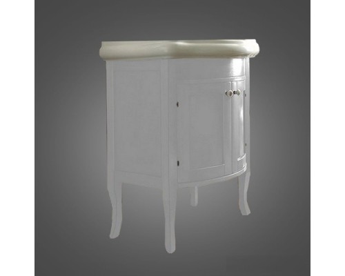 Тумба под раковину Kerasan Retro 735130 69, белый матовый