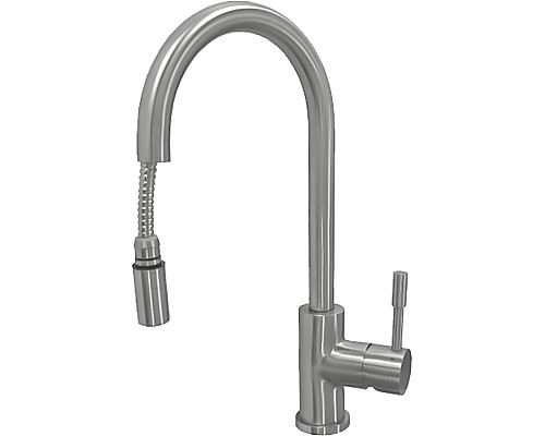 Смеситель для кухни Seaman Eco Venice SSN-1371P-SS (SSN-1371P) Сталь