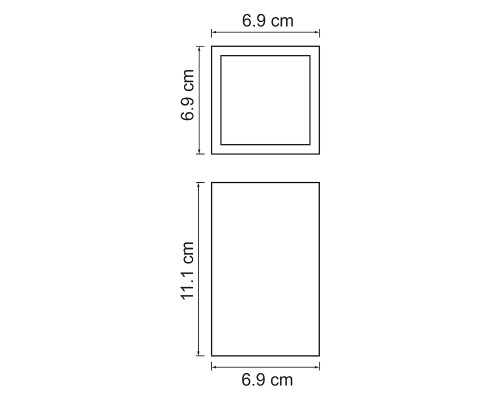Стакан для зубных щеток WasserKRAFT Kammel K-9128 Белый мрамор