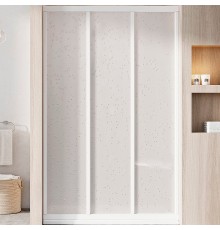 Душевая дверь Ravak Supernova ASDP3-90 профиль Белый витраж пластик Pearl