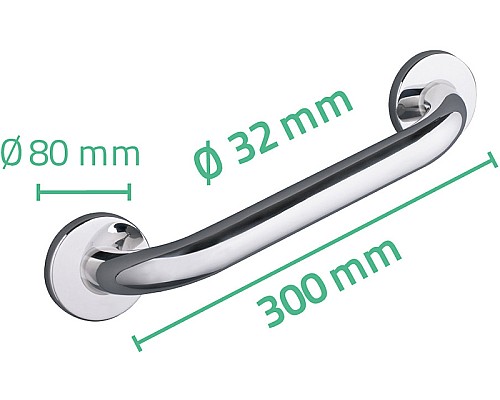 Поручень Ridder Assistent А00130001 Хром