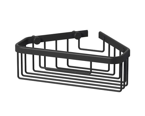 Полка корзина Sonia Contract 189847 угловая Черная матовая