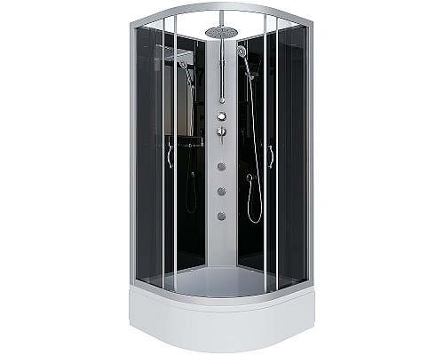 Душевая кабина Niagara Classic 100x100 NG-3502-14BKTG с гидромассажем