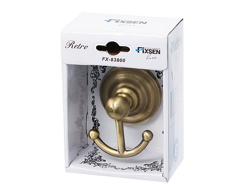 Крючок FIXSEN Retro двойной FX-83805