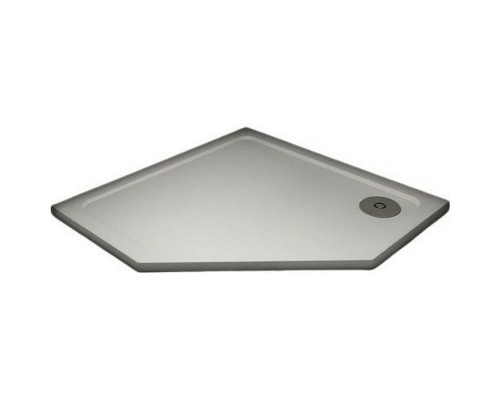 Душевой поддон из искусственного камня Veconi Tezeo 90x90 Белый