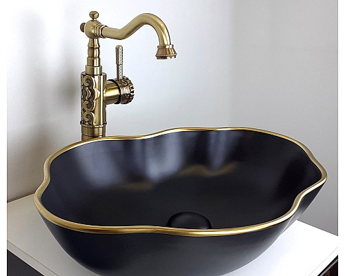 Раковина-чаша Bronze de luxe 1395 черная