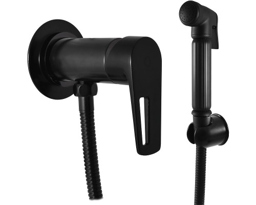 Гигиенический душ со смесителем Rav Slezak Colorado CO247/1CMAT Черный матовый
