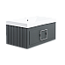 Тумба под раковину La Fenice Cubo Grigio серая 80