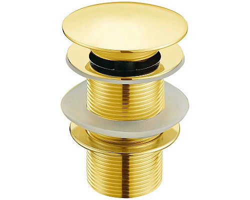 Донный клапан SantiLine SL-108 click-clack Золото