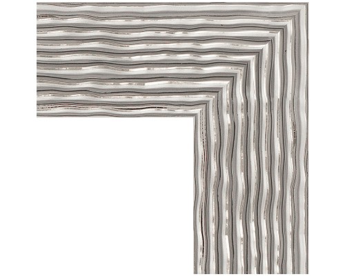 Зеркало Evoform Definite 120х70 BY 3217 в багетной раме - Волна хром 90 мм