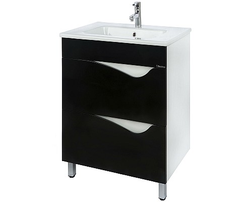 Тумба под раковину Bellezza Эйфория 60 4639109660042 Черная