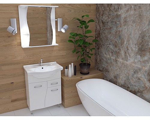 Зеркальный шкаф Stella Polar Парма 80 SP-00000126