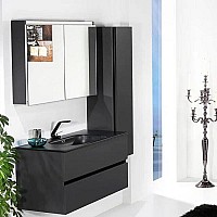 Зеркальный шкаф Armadi Art 80 VALLESSI 547-A glossy