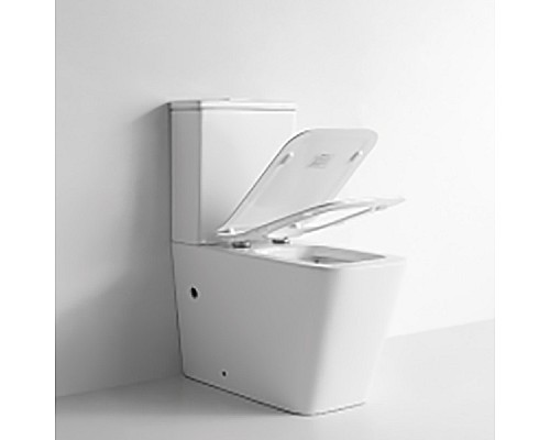 Унитаз компакт CeramaLux NS-2170 с бачком и сиденьем Микролифт