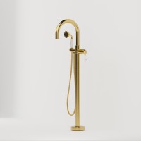 Смеситель напольный Boheme Imperiale с кристаллом Swarovski