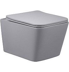 Унитаз Vincea Q-Line VT1-12MG подвесной Серый матовый с сиденьем Микролифт