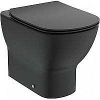 Унитаз Ideal Standard Tesi AquaBlade T0077V3 приставной Черный матовый без сиденья