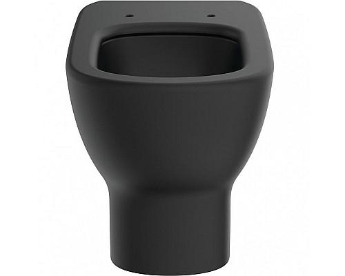 Унитаз Ideal Standard Tesi AquaBlade T0077V3 приставной Черный матовый без сиденья