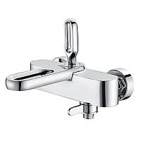 Смеситель для ванны WasserKRAFT 1801 с коротким изливом