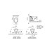 Комплект унитаза с инсталляцией Vitra Norm Fit 9773B099-7207 с сиденьем Микролифт и клавишей смыва