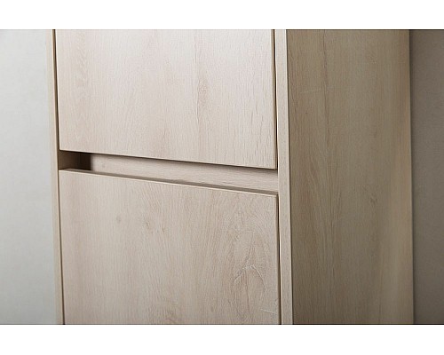 Шкаф пенал Art&Max Family-1500-2A-SO-PB подвесной Pino Bianco