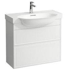 Тумба под раковину Laufen New Classic 80 подвесная Белая глянцевая