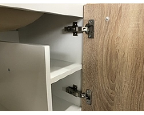 Тумба с раковиной Comforty Рига 60 00004142213 подвесная Дуб сонома