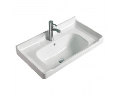 Тумба с раковиной Comforty Рига 60 00004142213 подвесная Дуб сонома