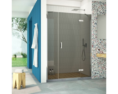 Дверь в душевой проем AFP-F Retta 130 08 07 R стекло графит