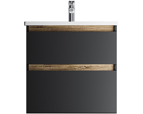 Тумба под раковину AM.PM X-Joy 65 M85AFHX0652BM подвесная Черная матовая