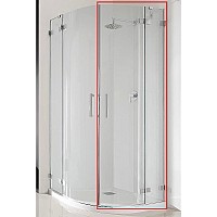 Душевая дверь Radaway Euphoria PDD 90 R 383001-01R профиль Хром стекло прозрачное