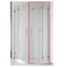 Душевая дверь Radaway Euphoria PDD 90 R профиль Хром стекло прозрачное