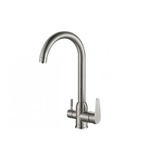 Смеситель для кухни ZORG Steel Hammer