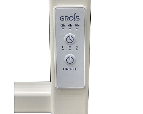Полотенцесушитель Grois GR-103 50/80 П8 9016 R Полотенцесушитель Grois GR-103 50/80 П8 9016 R
