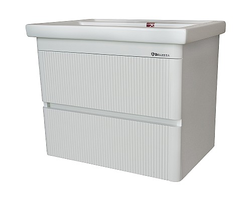 Тумба под раковину Bellezza Эмилия 70 4634811270015 подвесная Белая