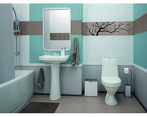 Унитаз компакт Santeri Прайм 1.P205.4.S00.00B.F с бачком и сиденьем