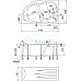 Акриловая ванна 1MarKa Diana 170х105 L 01ди1710л