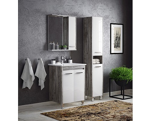 Шкаф-пенал Corozo Лорена 35 SD-00000304 напольный