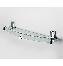 Полка стеклянная WasserKRAFT K-5044 с бортиком